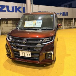 ＊展示車ソリオ色が変りました＊